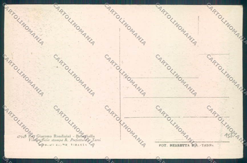 Ravenna Brisighella cartolina ZT2591 – retro