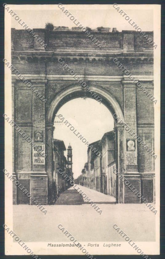 Ravenna Massa Lombarda cartolina ZT2600 – fronte