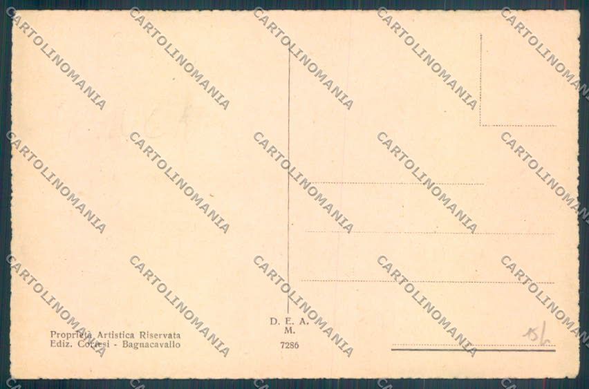 Ravenna Bagnacavallo cartolina ZT2613 – retro