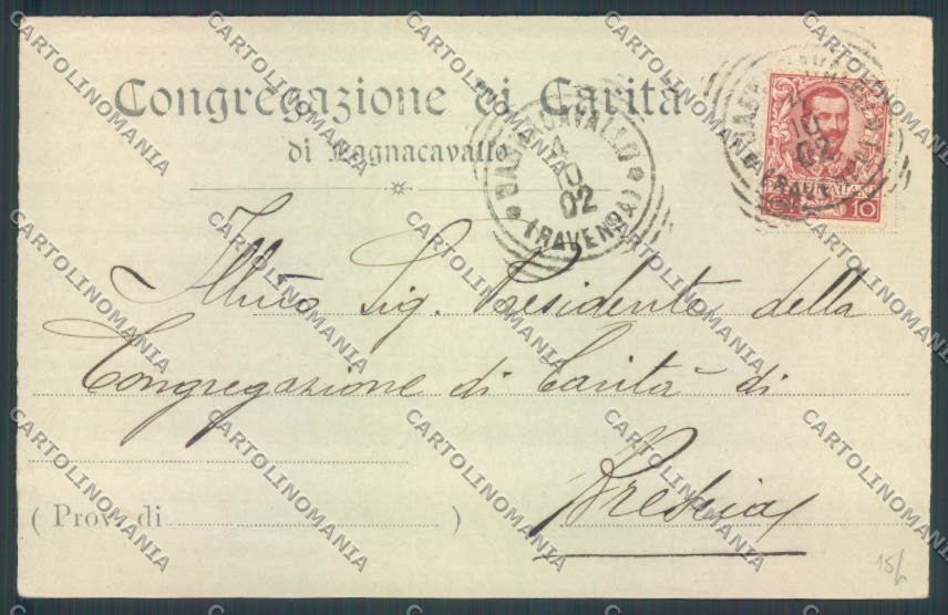 Ravenna Bagnacavallo cartolina ZT2614 – fronte
