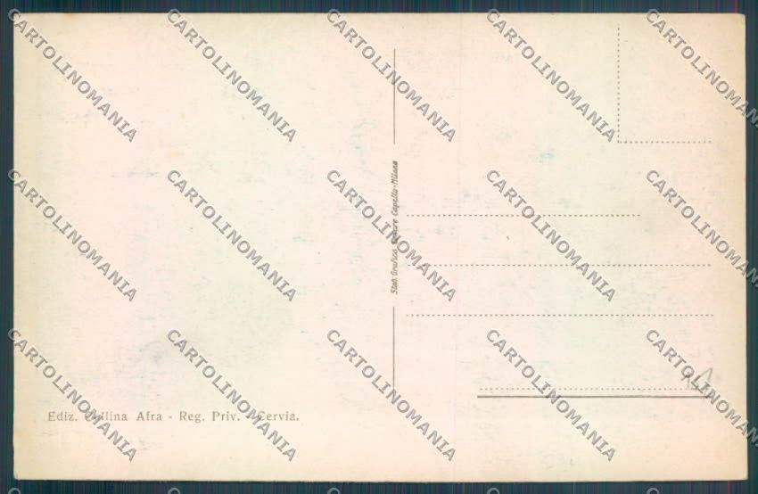 Ravenna Cervia Barca cartolina ZT2615 – retro