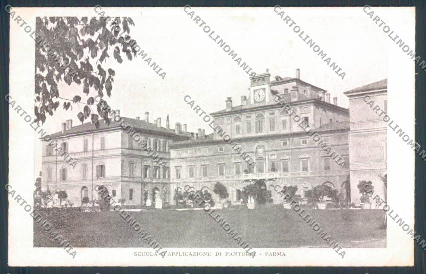 Parma Città Scuola Militare cartolina ZT2619 – fronte