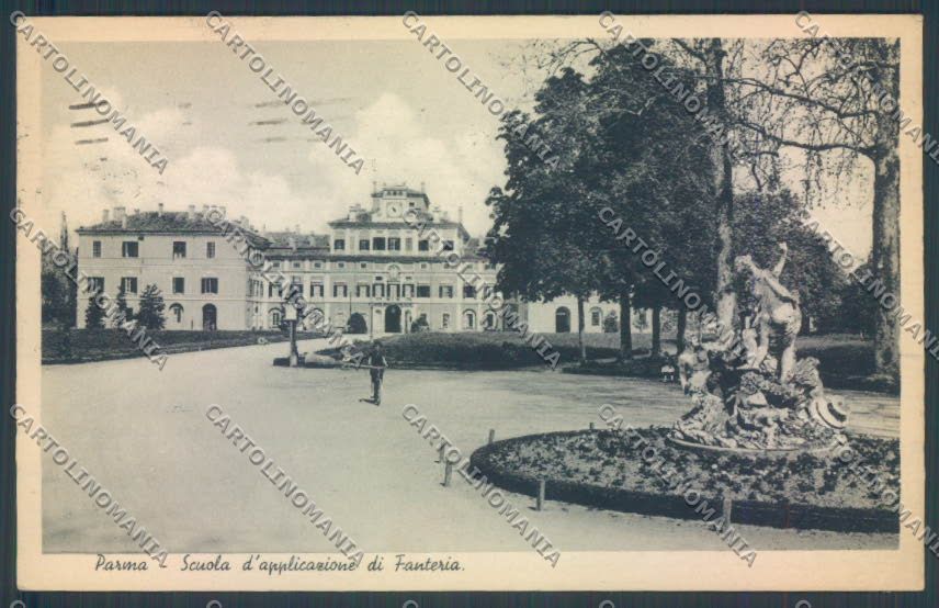 Parma Città Scuola Militare cartolina ZT2626 – fronte