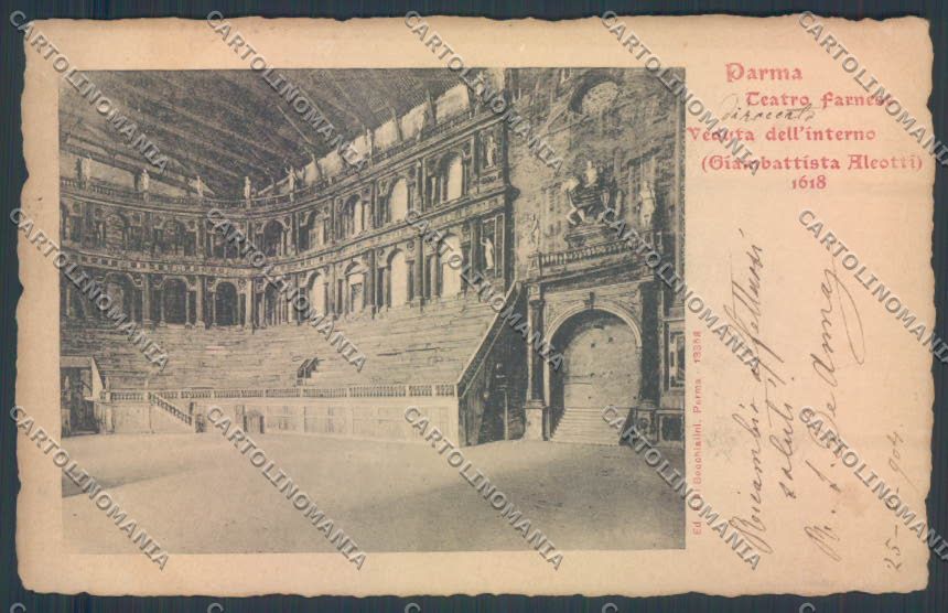 Parma Città Teatro cartolina ZT2630 – fronte