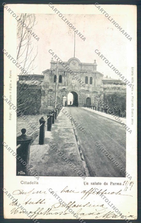 Parma Città Caserma cartolina ZT2639 – fronte