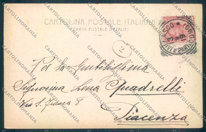 Parma Città Caserma cartolina ZT2639 – retro