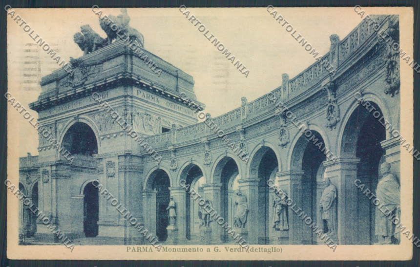 Parma Città Verdi cartolina ZT2641 – fronte