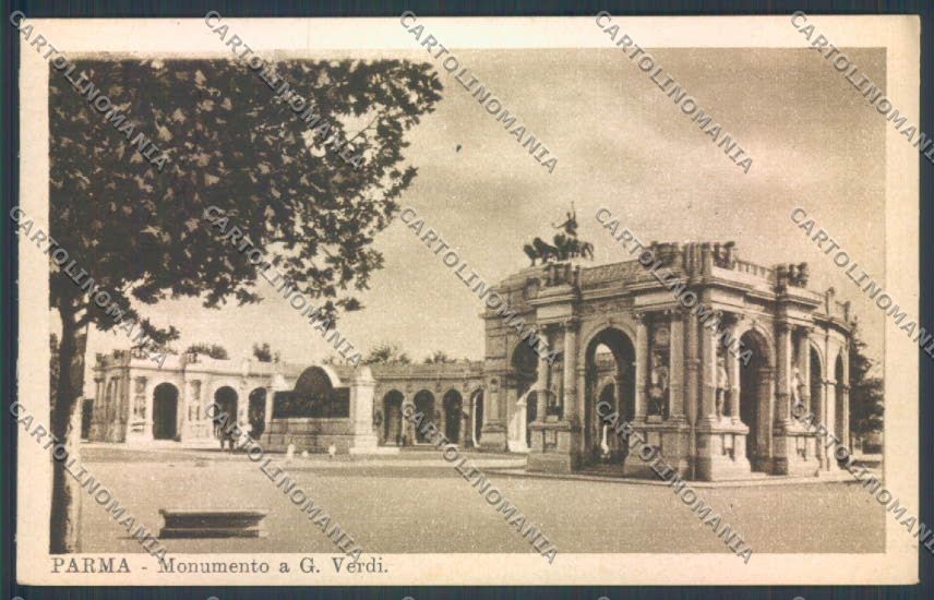 Parma Città Verdi cartolina ZT2650 – fronte