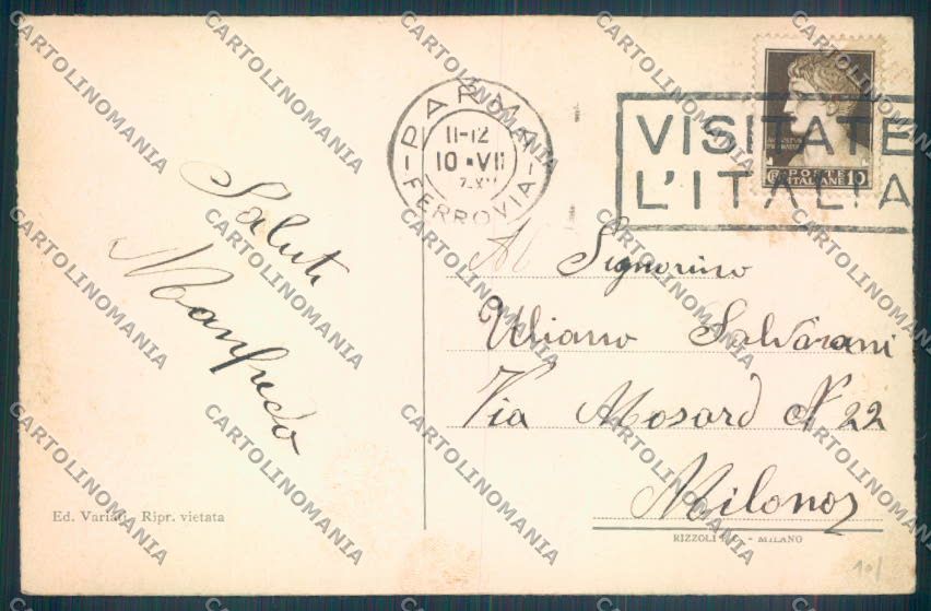 Parma Città cartolina ZT2655 – retro