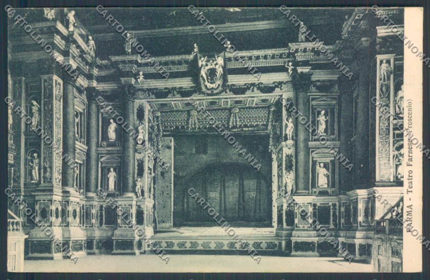 Parma Città Teatro PIEGHINA cartolina ZT2656 – fronte