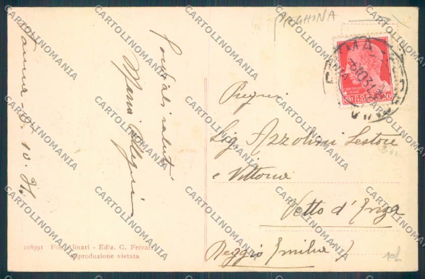 Parma Città Teatro PIEGHINA cartolina ZT2656 – retro