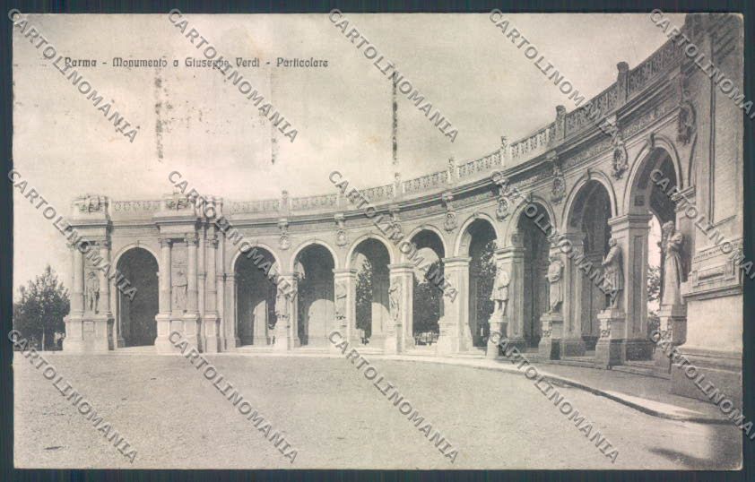Parma Città Verdi cartolina ZT2663 – fronte