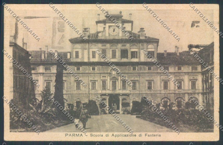 Parma Città Scuola Militare cartolina ZT2684 – fronte