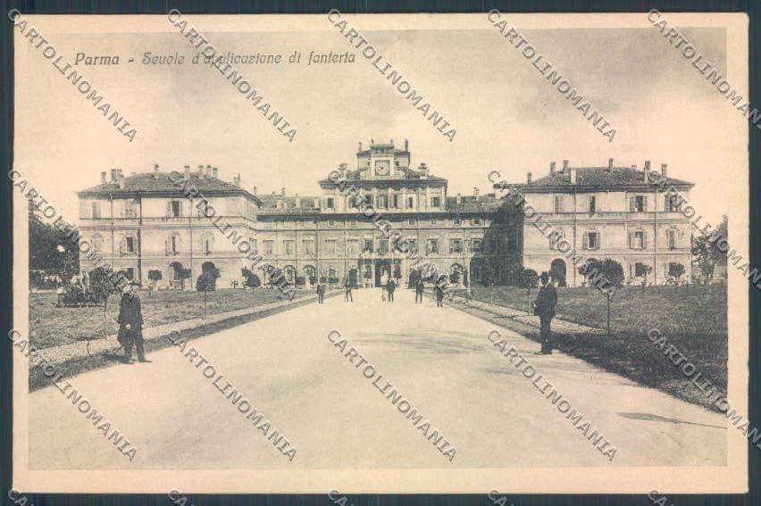 Parma Città Scuola Militare cartolina ZT2690 – fronte