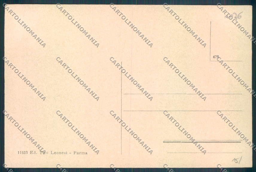 Parma Città Scuola Militare cartolina ZT2690 – retro
