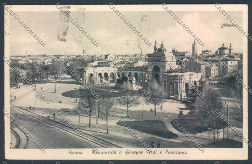 Parma Città Verdi cartolina ZT2692 – fronte