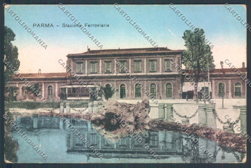 Parma Città Stazione cartolina ZT2693 – fronte