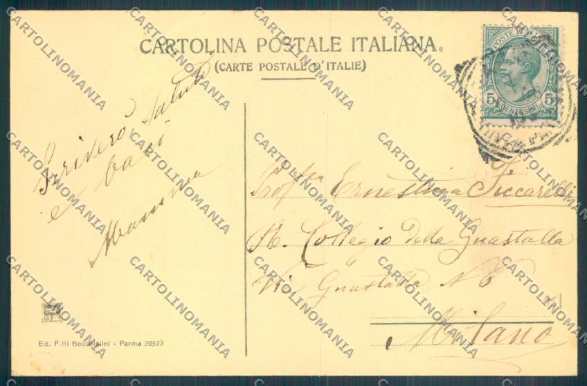 Parma Città Teatro cartolina ZT2699 – retro