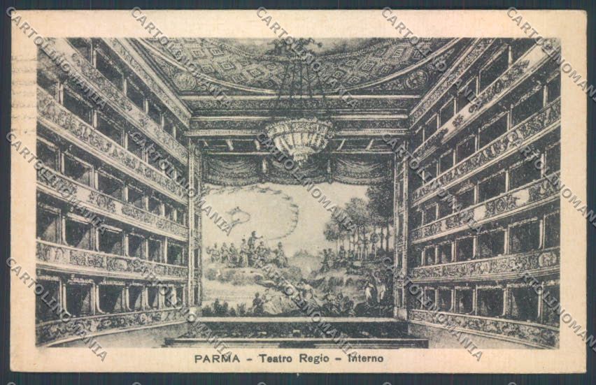 Parma Città Teatro cartolina ZT2700 – fronte