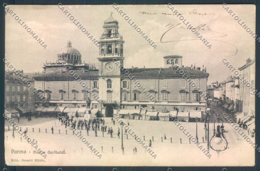 Parma Città ABRASA cartolina ZT2705 – fronte