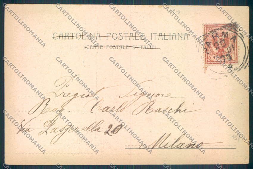 Parma Città cartolina ZT2716 – retro