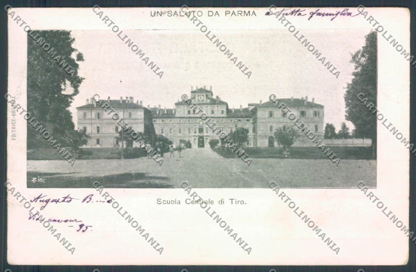Parma Città Scuola Militare cartolina ZT2730 – fronte