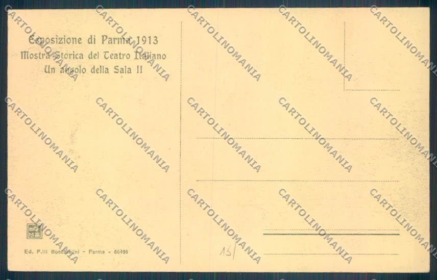 Parma Città Teatro cartolina ZT2741 – retro