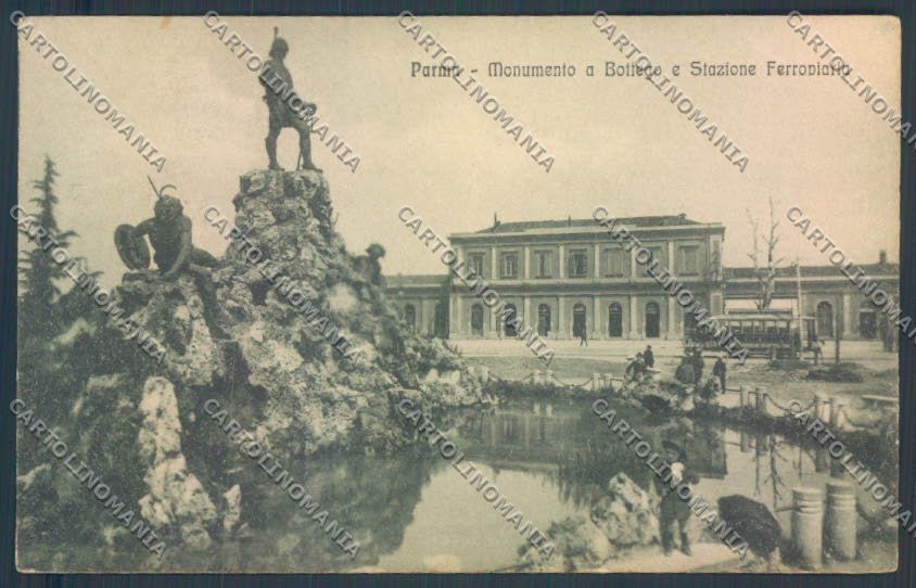 Parma Città Stazione cartolina ZT2752 – fronte