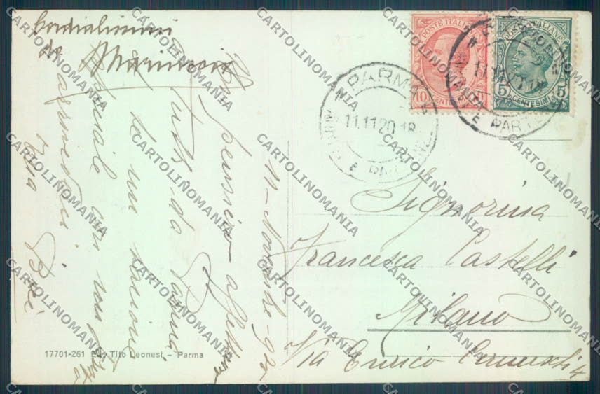 Parma Città cartolina ZT2755 – retro