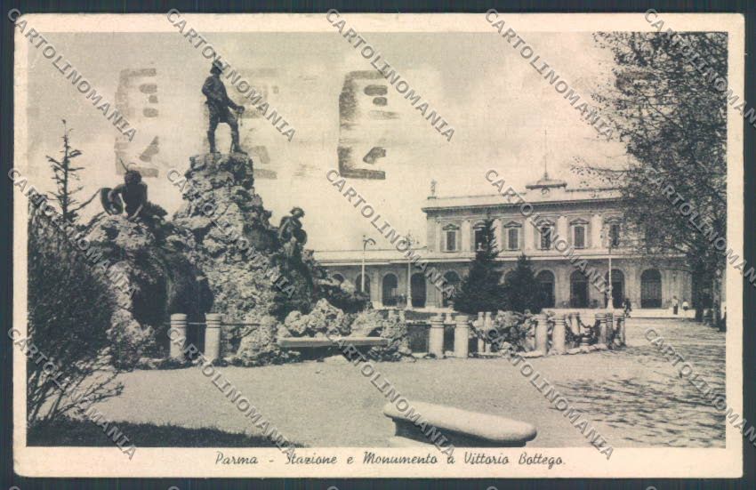 Parma Città Stazione PIEGA cartolina ZT2764 – fronte