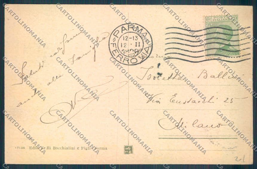 Parma Città cartolina ZT2768 – retro