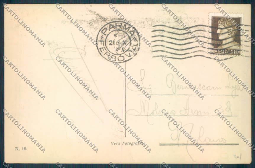 Parma Città Foto cartolina ZT2769 – retro