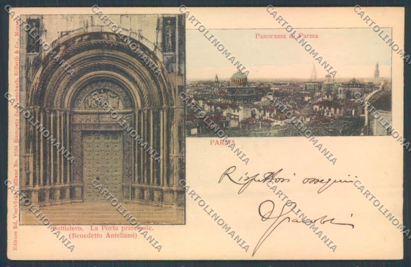 Parma Città cartolina ZT2775 – fronte