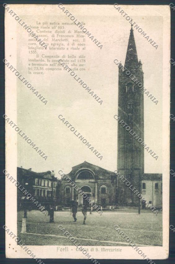 Forlì Città SCOLLATA cartolina ZT2780 – fronte
