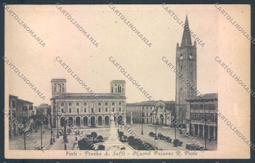 Forlì Città Poste ABRASA cartolina ZT2798 – fronte