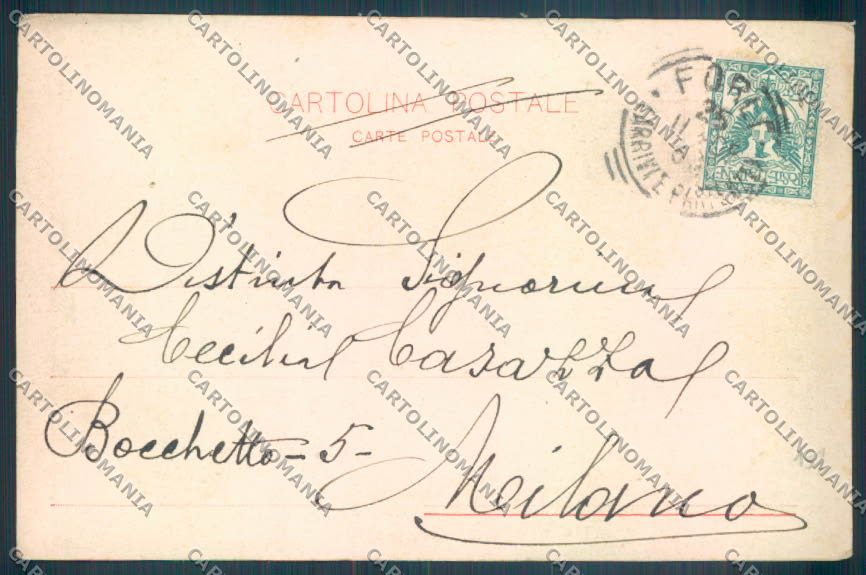 Forlì Città cartolina ZT2801 – retro
