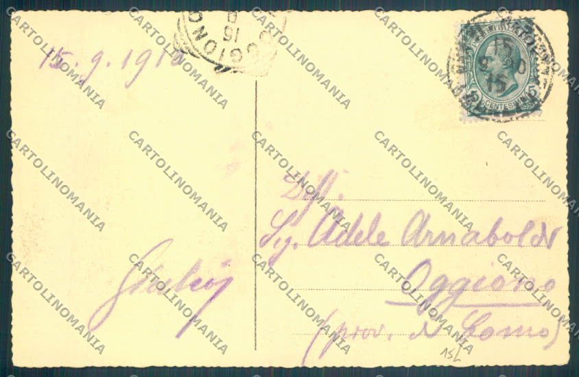 Forlì Città cartolina ZT2807 – retro