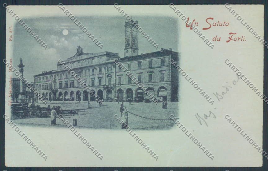 Forlì Città PIEGHINA cartolina ZT2808 – fronte