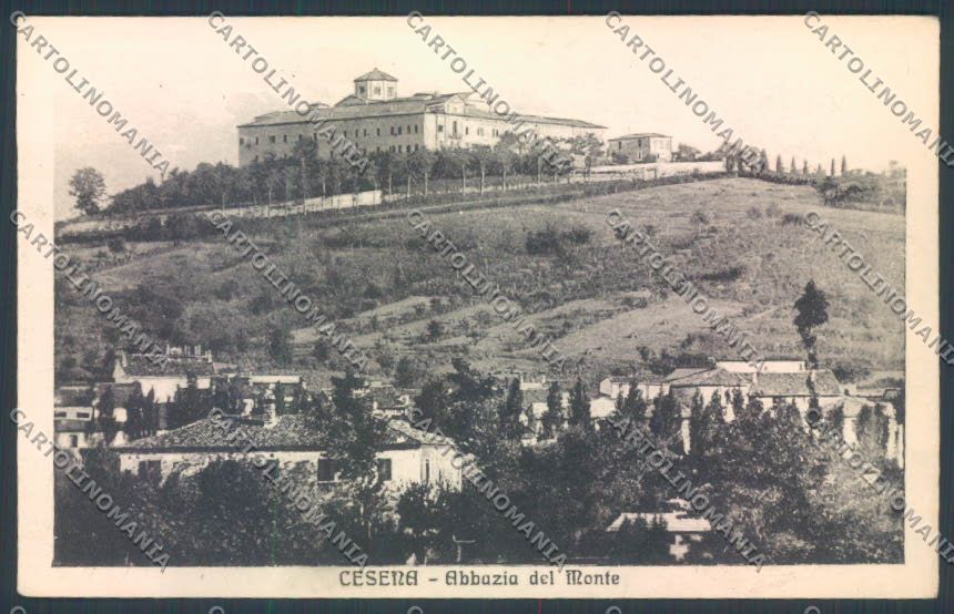 Forlì Cesena Città Abbazia cartolina ZT2825 – fronte