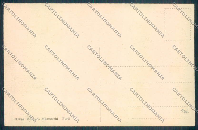 Forlì Cesena Predappio cartolina ZT2841 – retro