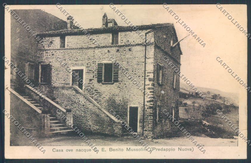 Forlì Cesena Predappio Mussolini STRAPPO cartolina ZT2842 – fronte