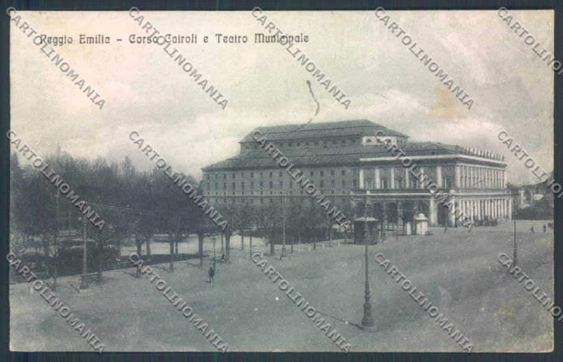 Reggio Emilia Città Teatro cartolina ZT2857 – fronte