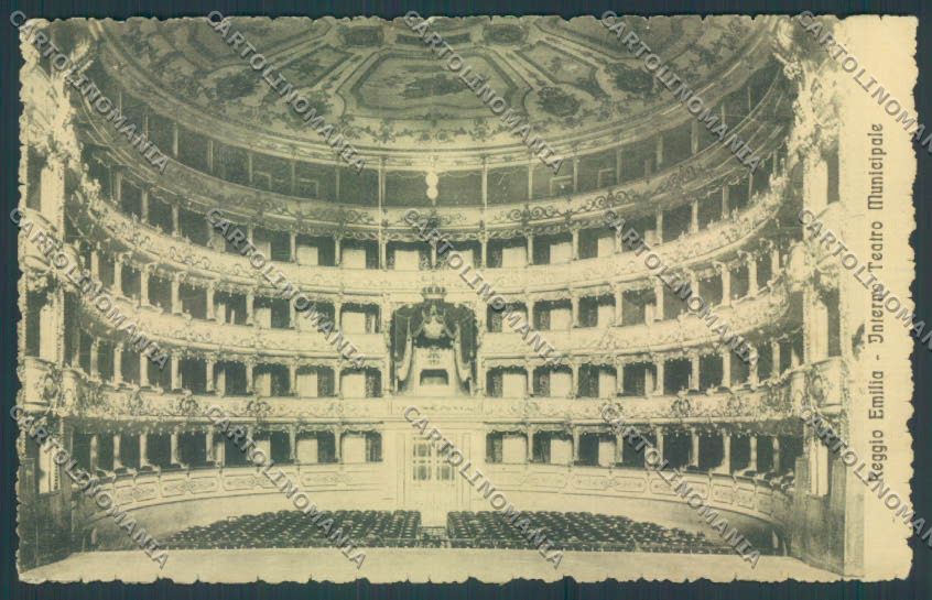 Reggio Emilia Città Teatro cartolina ZT2861 – fronte