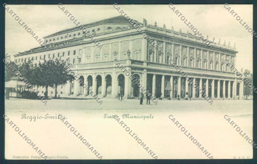 Reggio Emilia Città Teatro cartolina ZT2866 – fronte