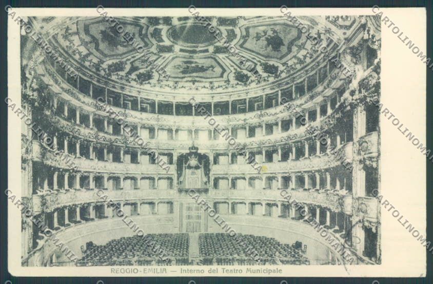 Reggio Emilia Città Teatro cartolina ZT2867 – fronte