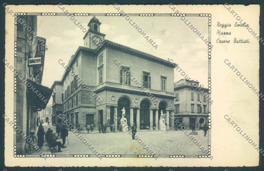 Reggio Emilia Città PIEGHE cartolina ZT2868 – fronte