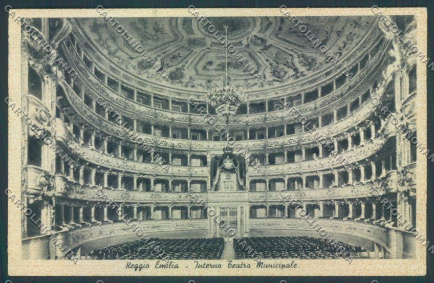 Reggio Emilia Città Teatro cartolina ZT2869 – fronte