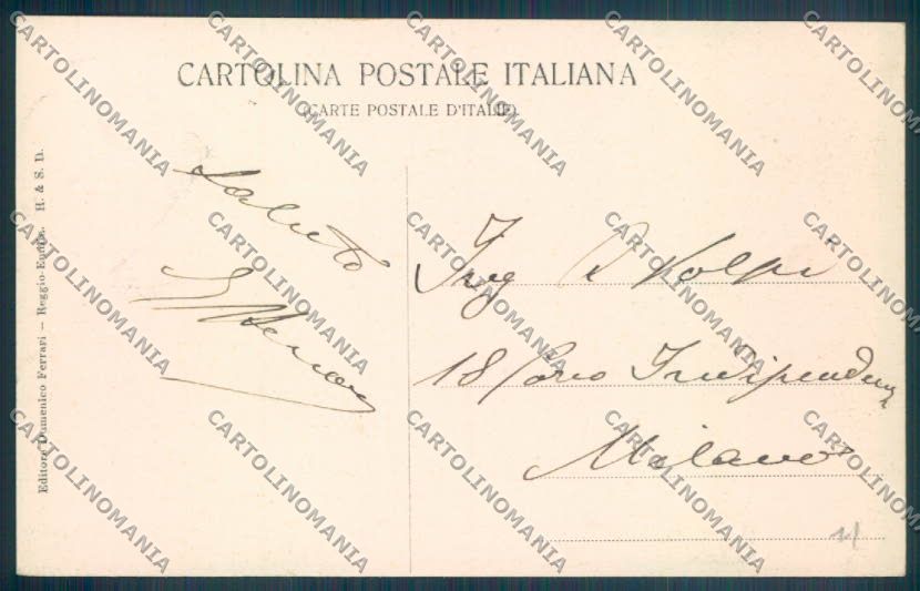 Reggio Emilia Città Teatro cartolina ZT2891 – retro