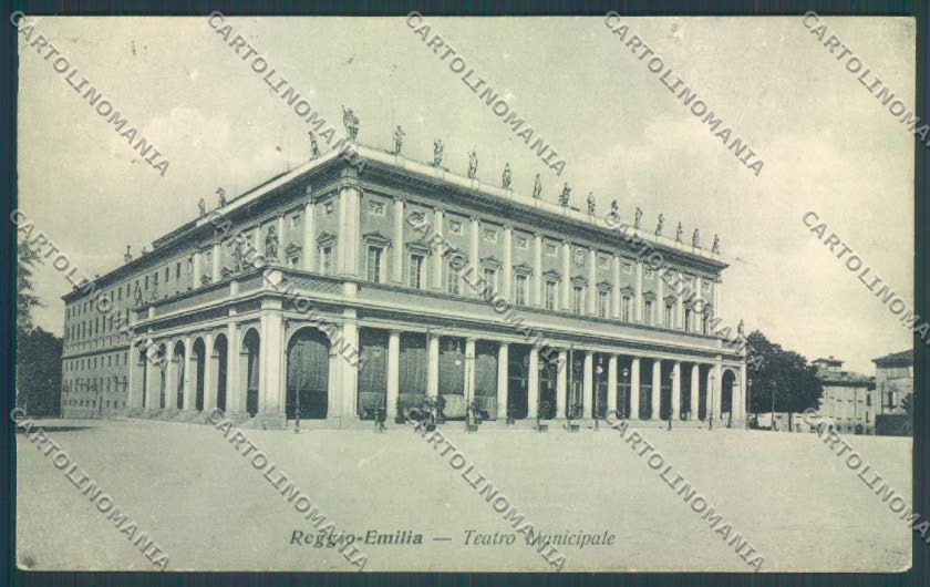 Reggio Emilia Città Teatro ABRASA cartolina ZT2893 – fronte