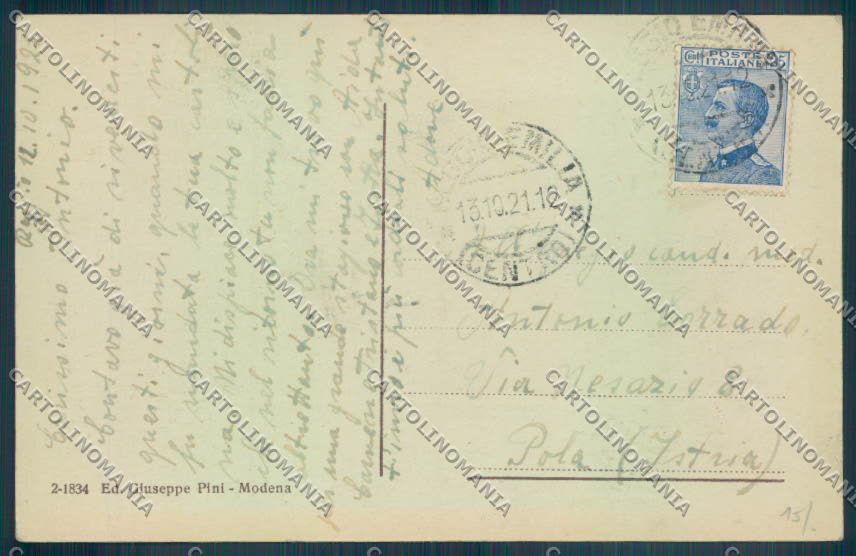 Reggio Emilia Città cartolina ZT2898 – retro